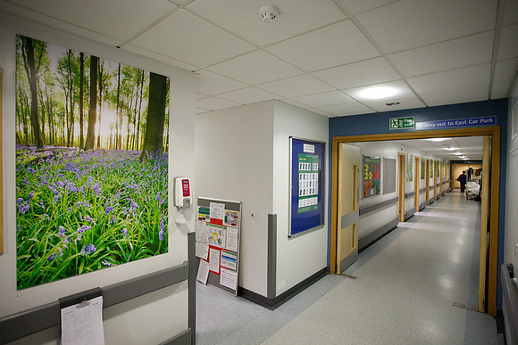 Artwork in hospitals