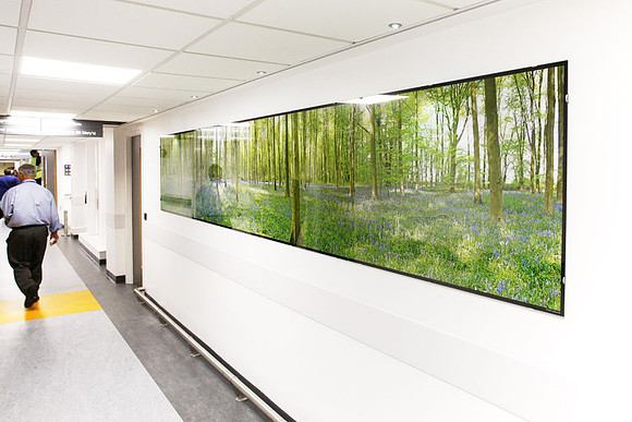 Artwork in hospitals