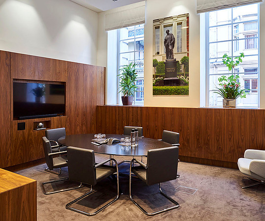 PhotoGlassWorks Front Lit, Hot Desking and Offices, Savoy Place, London