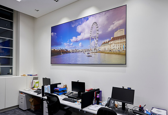 PhotoPanels 1m x 1.5m in Staff Offices - Scenes of London