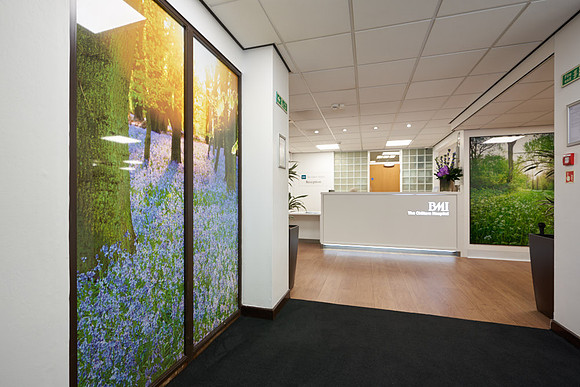 BMI Chiltern Hospital  PhotoVinyl 1.4m x 2.6m