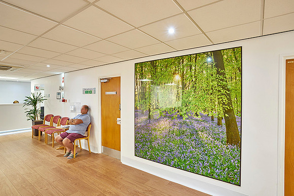 BMI Chiltern Hospital  PhotoGlassWorks 2m x 2m