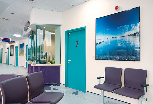 Artwork in hospitals