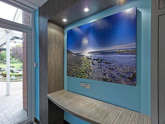 Artwork in hospitals