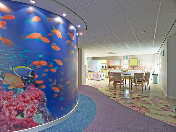 Artwork in hospitals