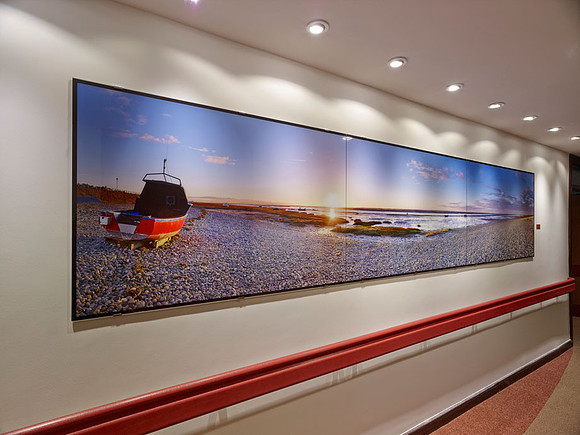 Artwork in hospitals