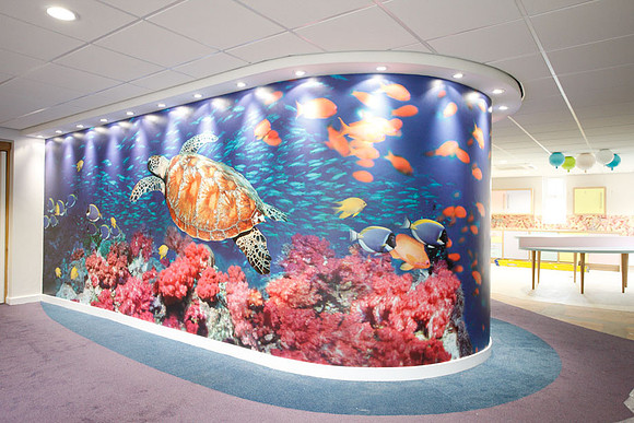 Artwork in hospitals